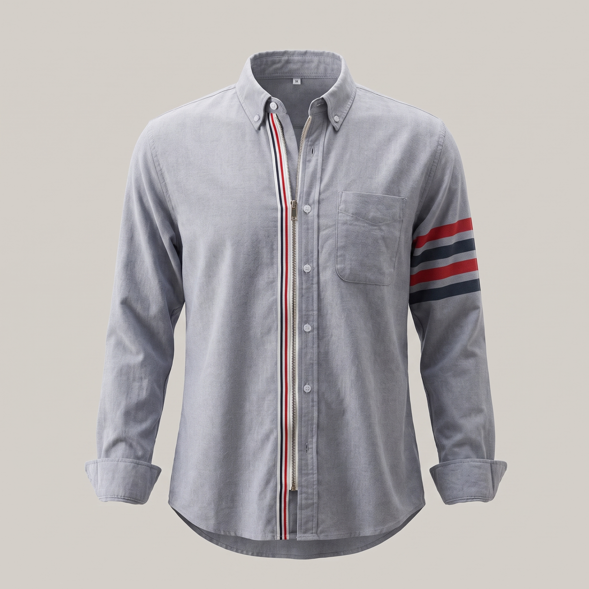 Austin Classic Cotton Shirt - Grey