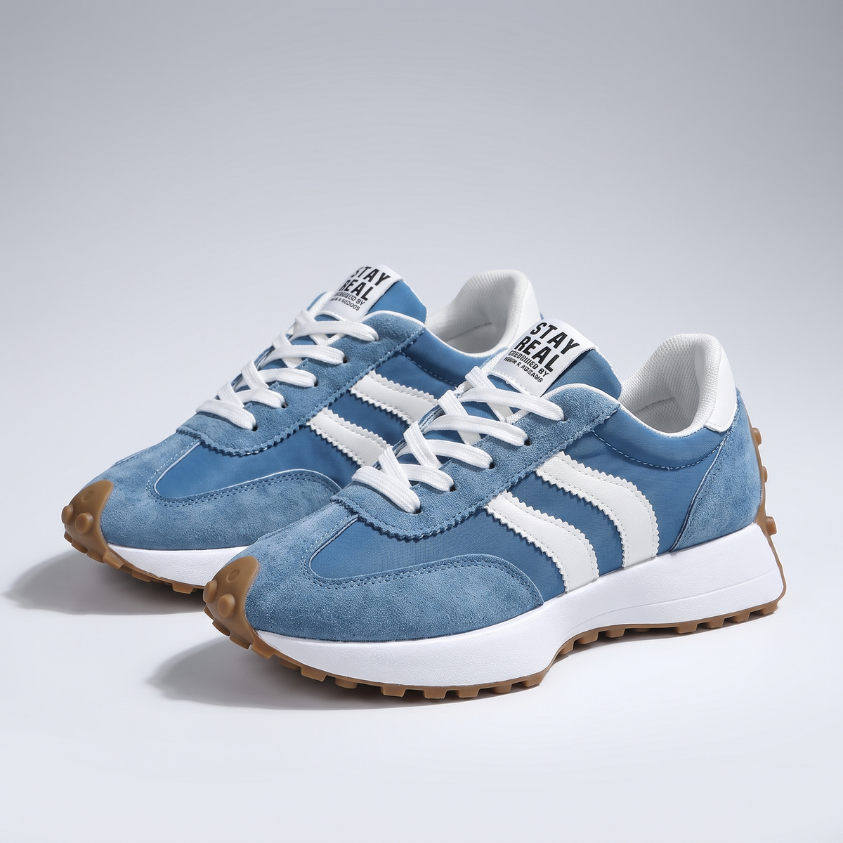 Ava Lightweight Comfort Sneakers - Blue