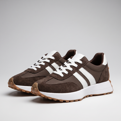 Ava Lightweight Comfort Sneakers - Dark Brown