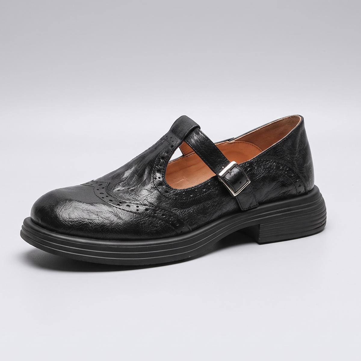 Beatrice Heritage Mary Jane Pumps - Black