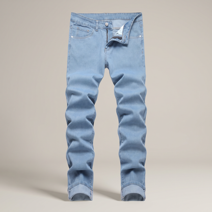 Beckett Flex Distressed Jeans - Light Blue