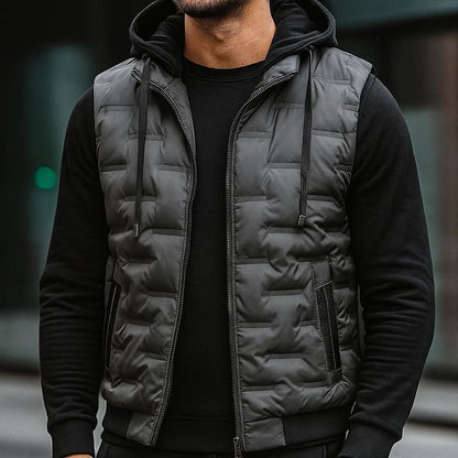 Bedford Quilted Vest - Stone Grey