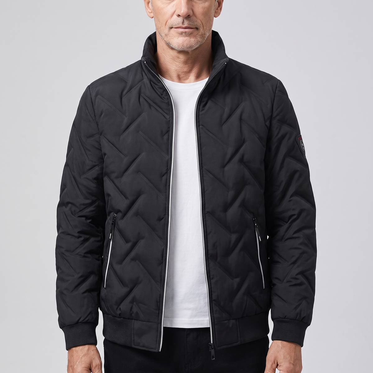 Bellingham Quilted Bomber Jacket