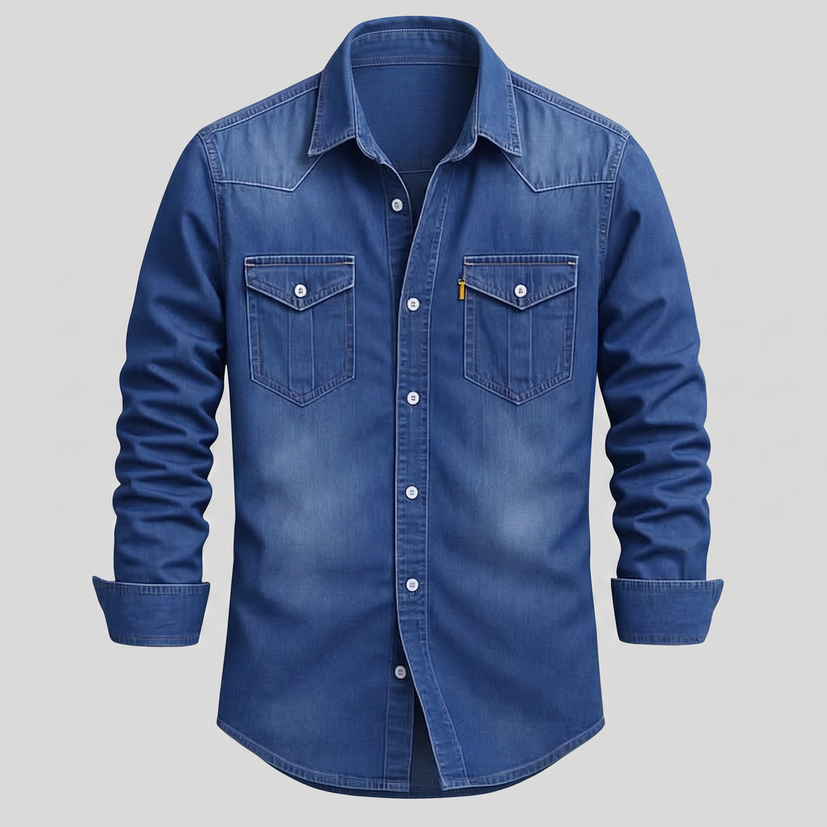 Ben Smith Colorado Denim Shirt - Blue