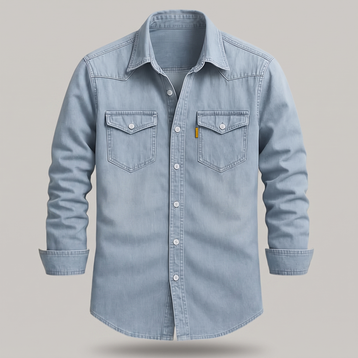 Ben Smith Colorado Denim Shirt - Light Blue