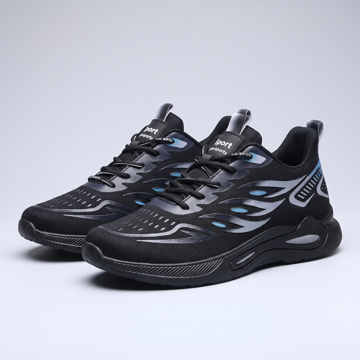 Bexley Airflow Trainers - Black