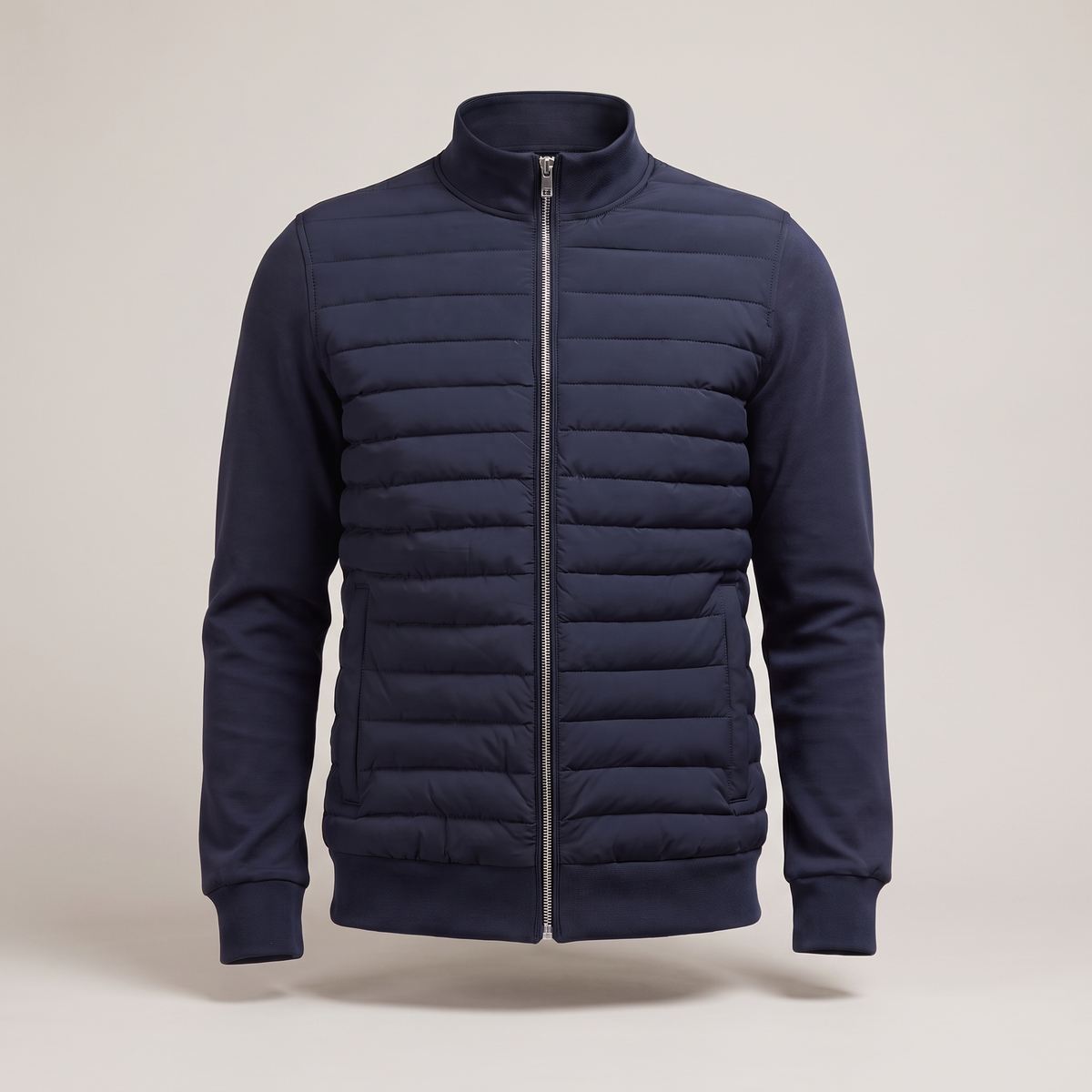 Blackthorn Hybrid Technical Jacket - Blue Navy