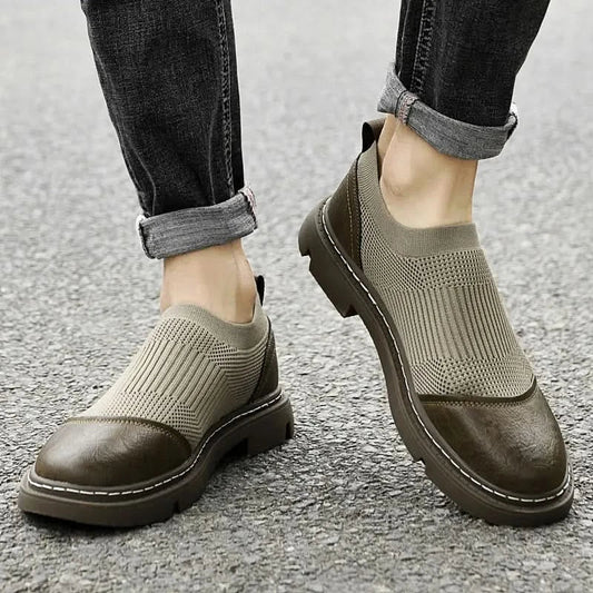 Blackthorne Mesh Trainers - Brown