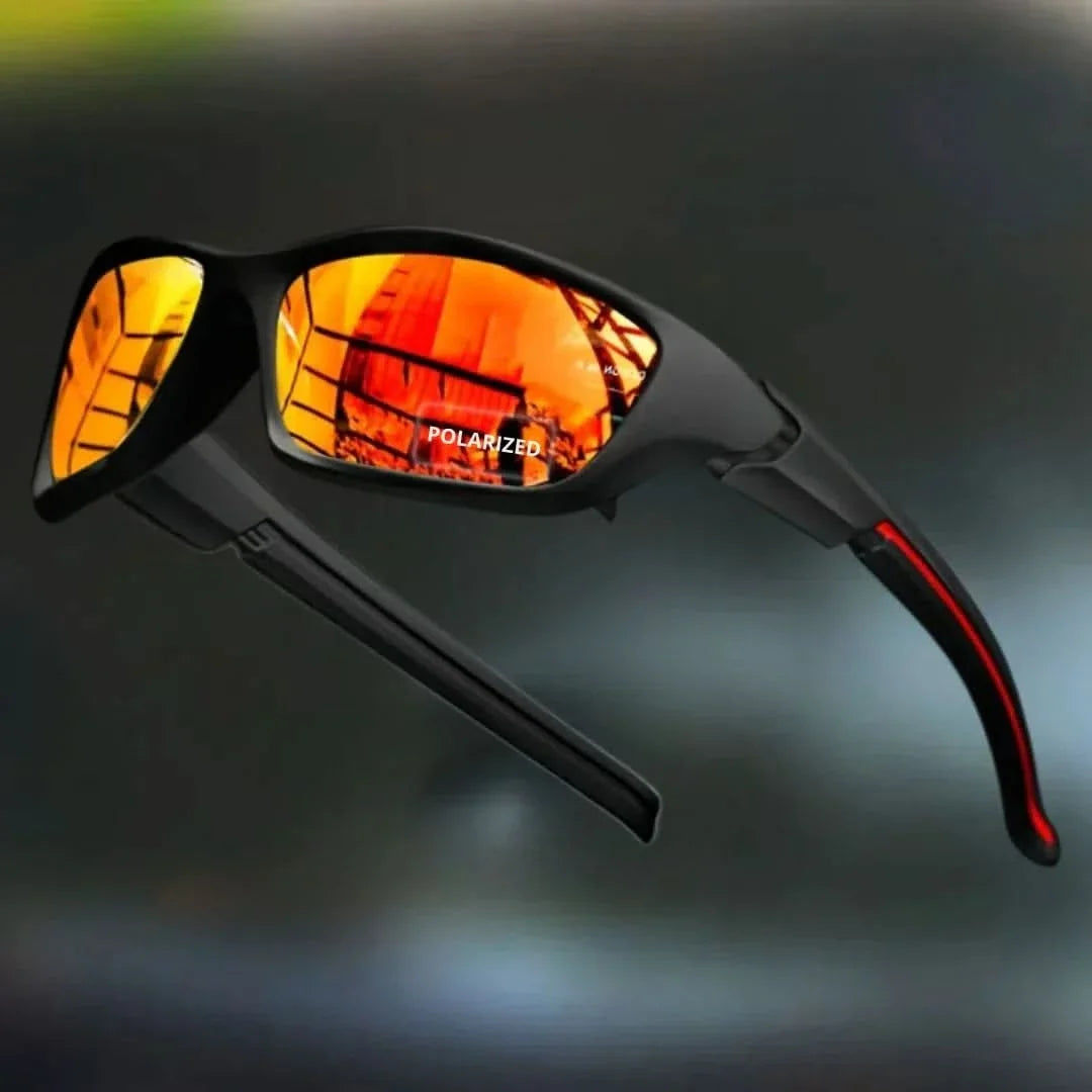 Blackthorne Polarised Sunglasses - Red/Orange (Almost Sold Out)