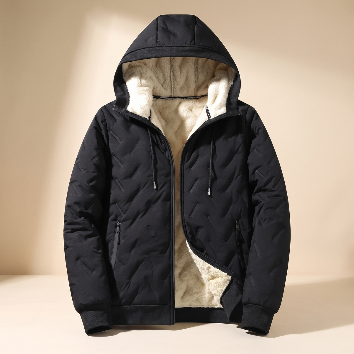 Blackthorne Warm Quilted Jacket - Black