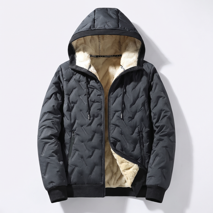 Blackthorne Warm Quilted Jacket - Grey