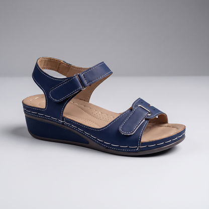 Blake Comfort Step Sandals - Blue