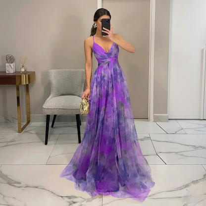 Blooming Beauty Dress - Purple