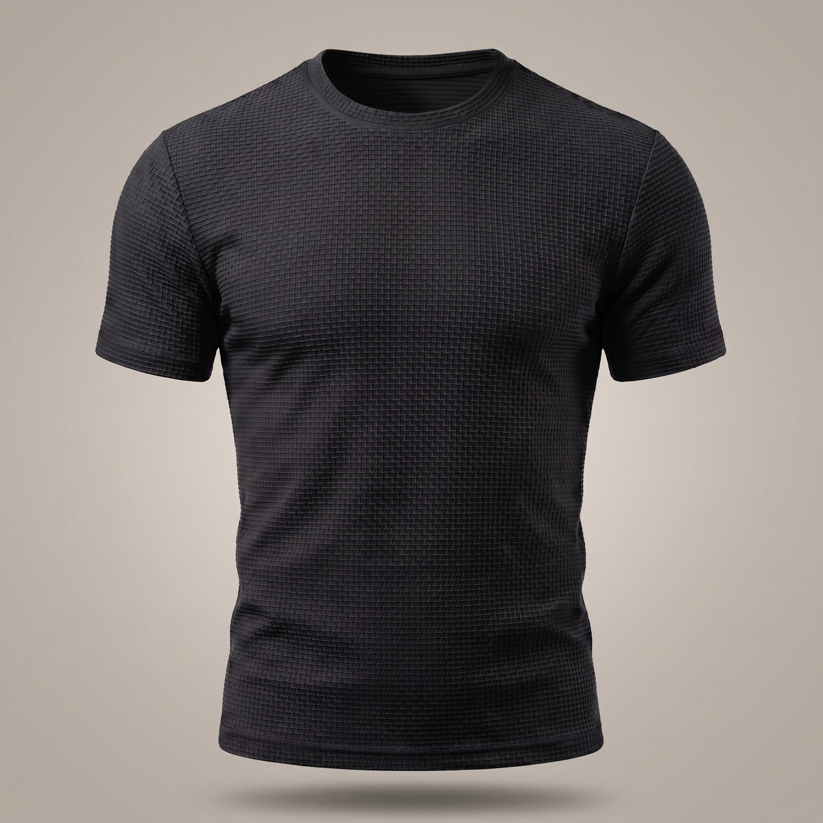 Bradfield Soft Cotton Crew Neck Tee - Espresso Black