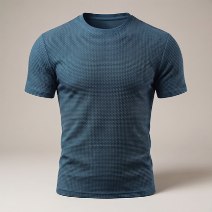 Bradfield Soft Cotton Crew Neck Tee - Midnight Navy