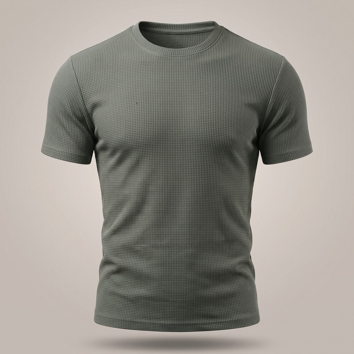 Bradfield Soft Cotton Crew Neck Tee - Sage Green
