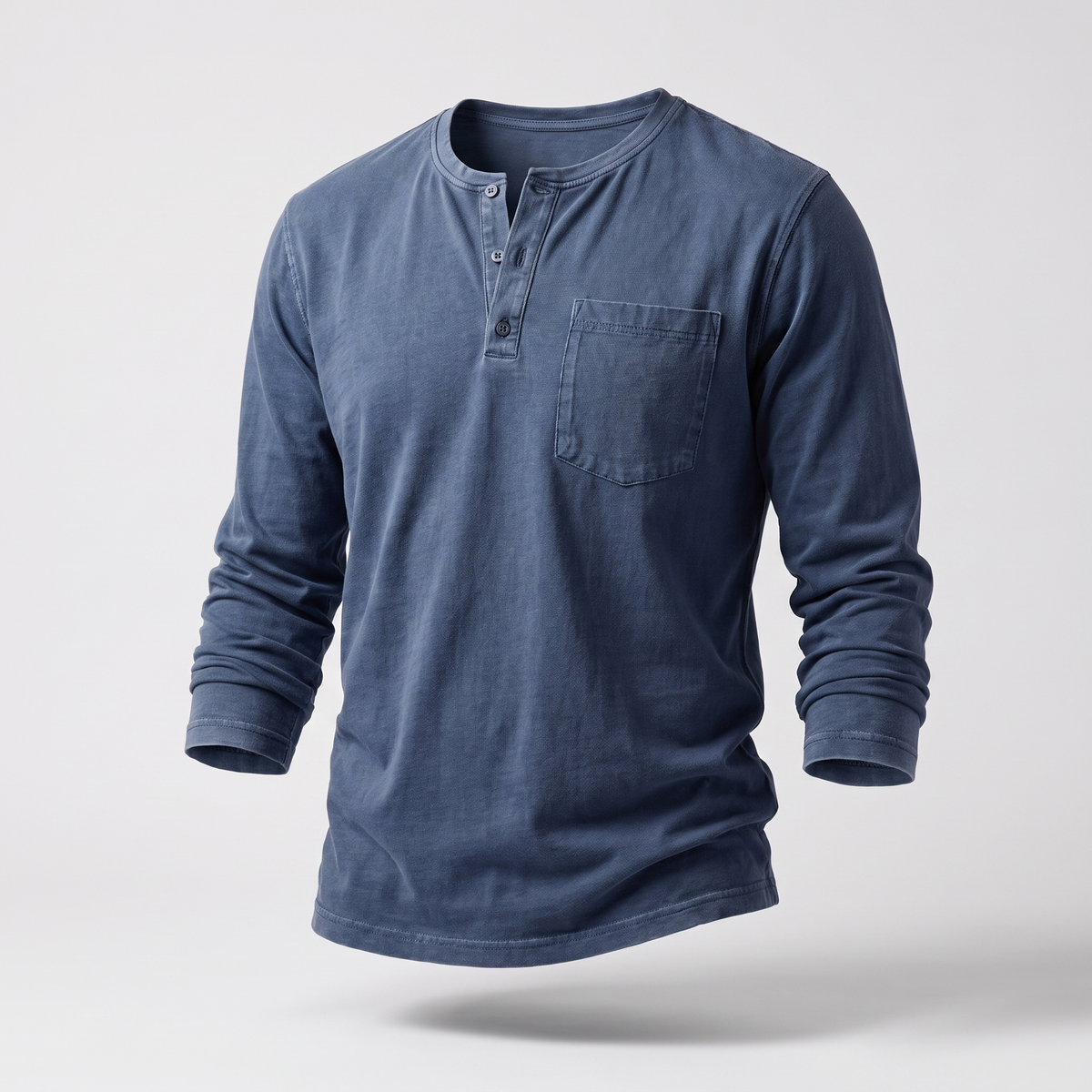 Bramley Classic Henley - Blue