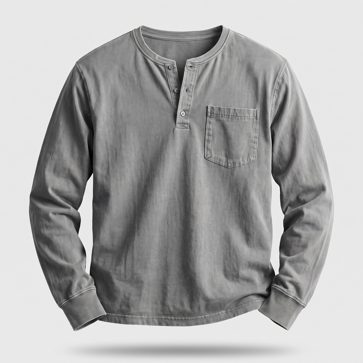 Bramley Classic Henley - Grey