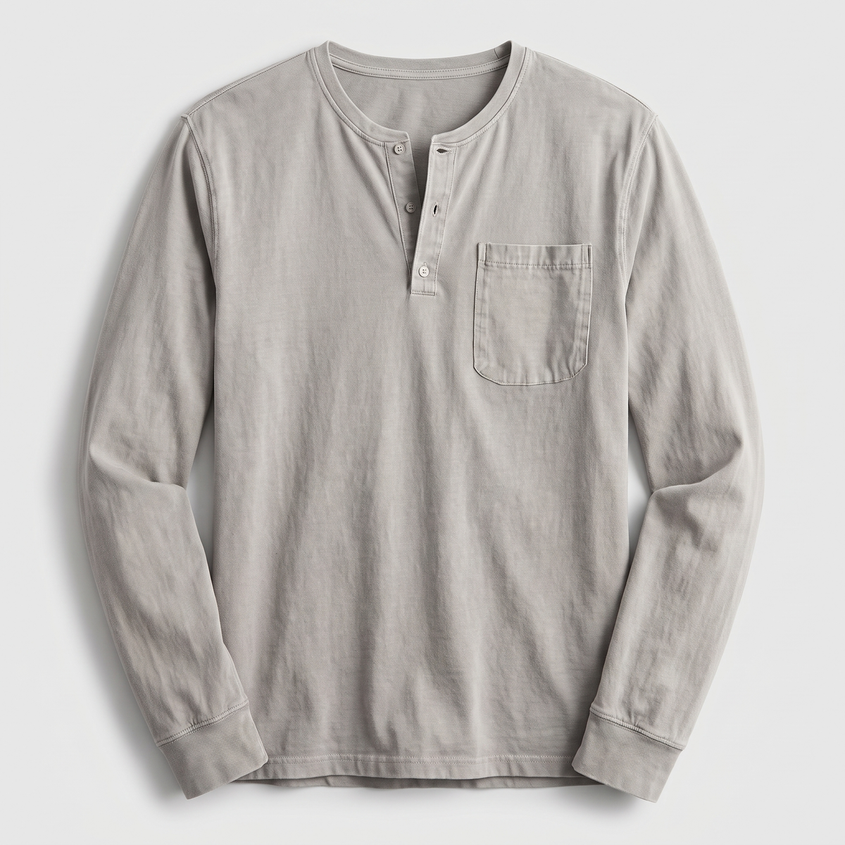 Bramley Classic Henley - Off White