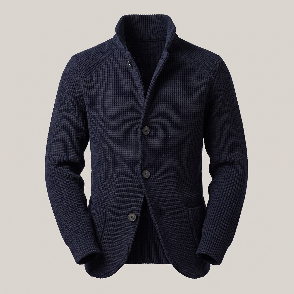 Branford Men’s Cardigan - Navy