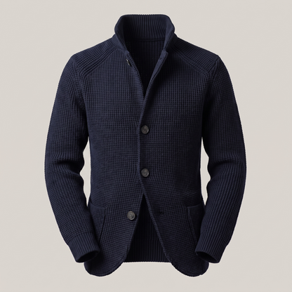 Branford Men’s Cardigan - Navy
