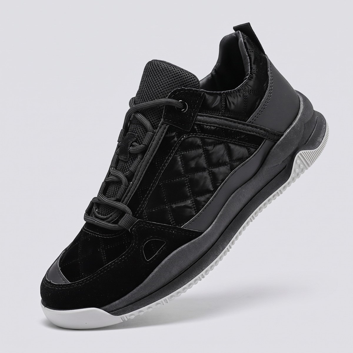 Breathable Comfort Slip Ons - Black