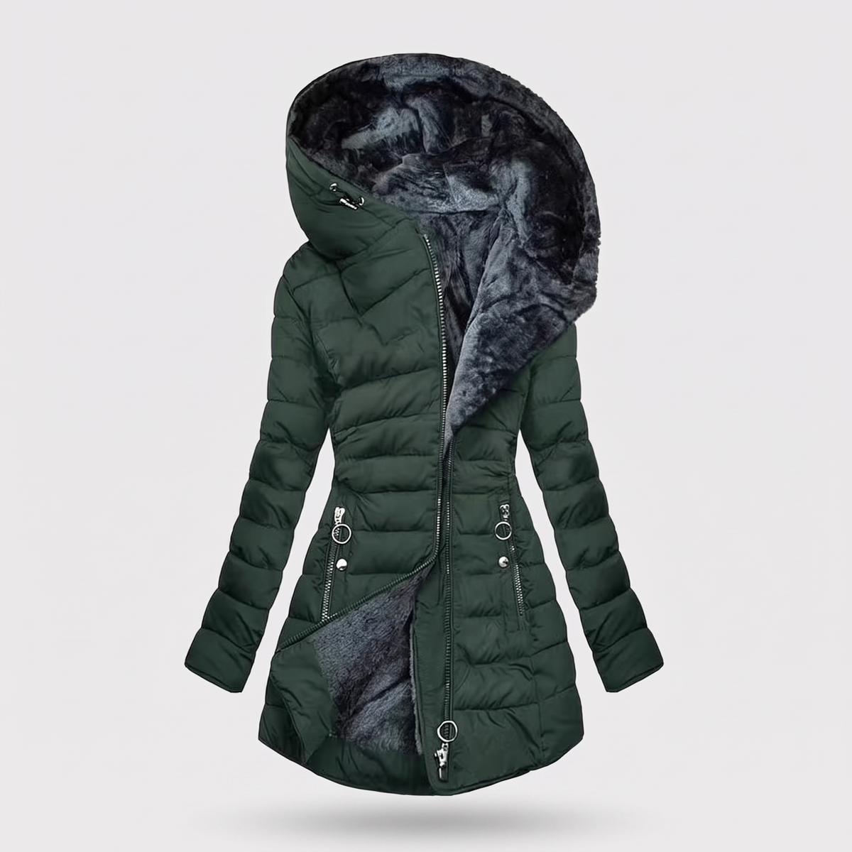 Breathable Utility Jacket - Dark Green
