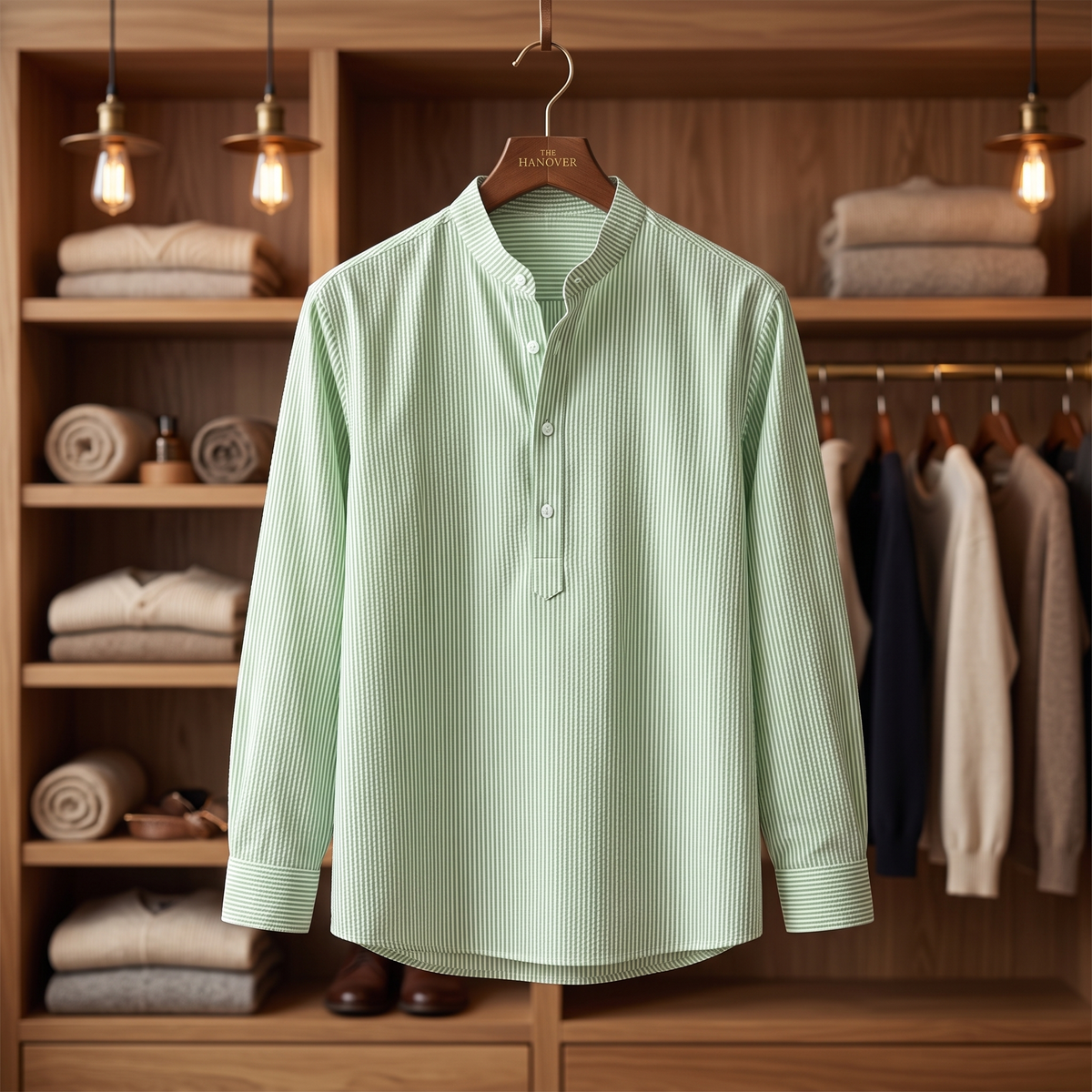 Bredbury Smart-Casual Shirt - Green