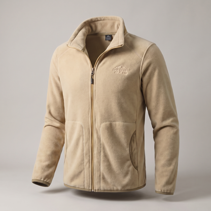 Briarwood Fleece Zip Jacket - Khaki