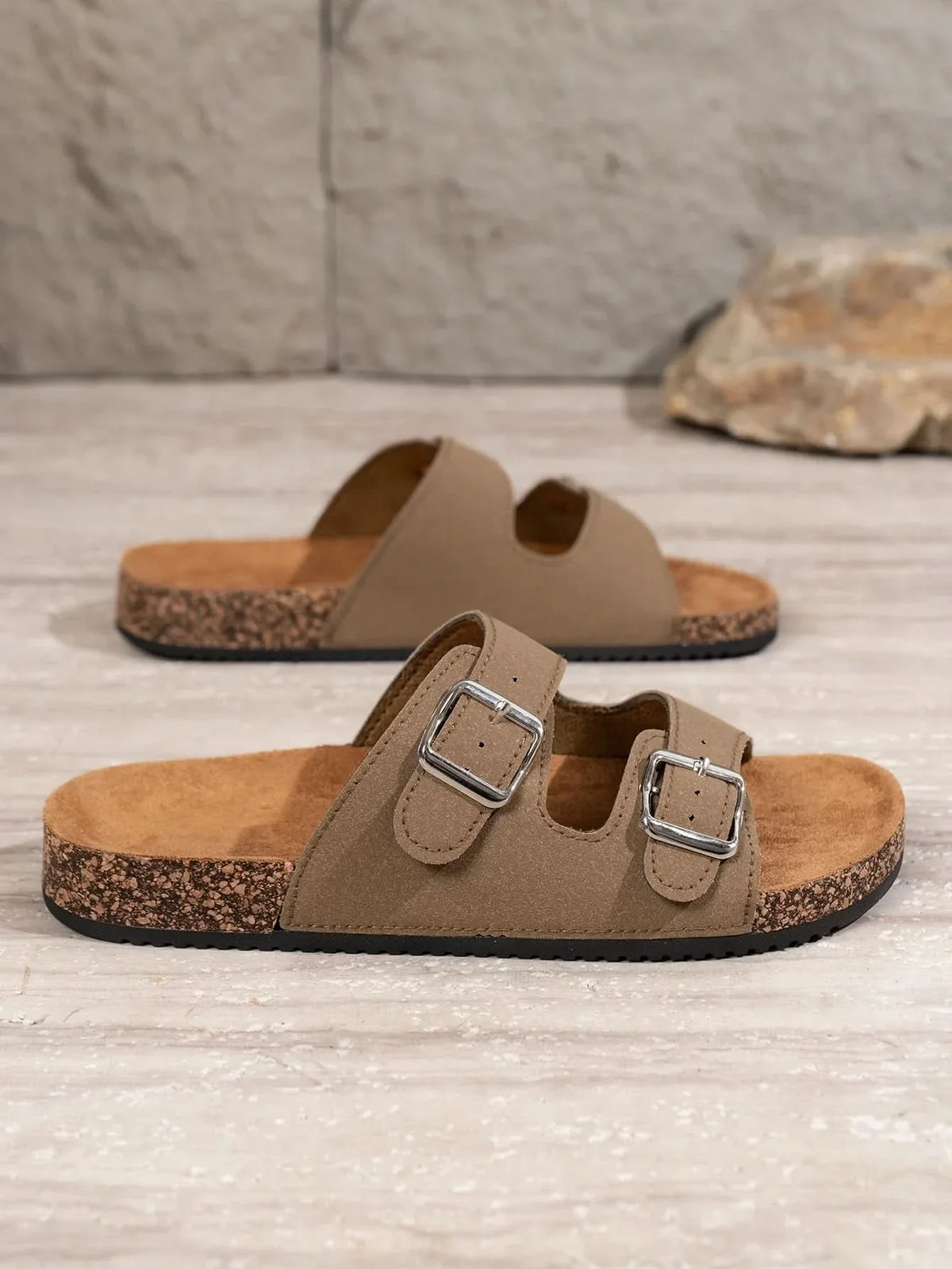 Bridgemont All-Weather Sandals - Khaki