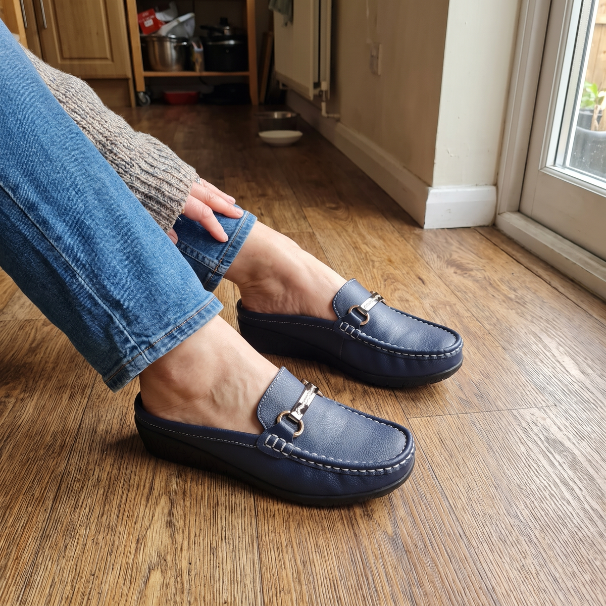 Briony Leather-Look Comfort Loafers