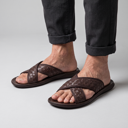 Briony Soft Leather-Look Sandals