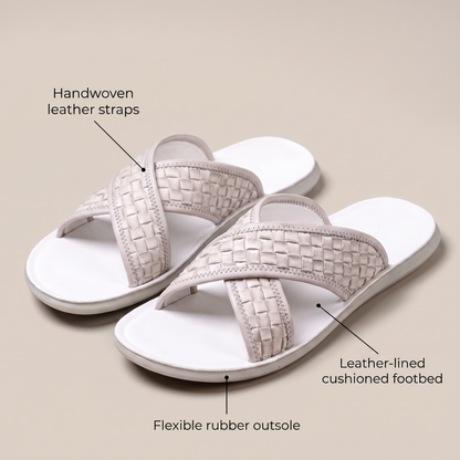 Briony Soft Leather-Look Sandals