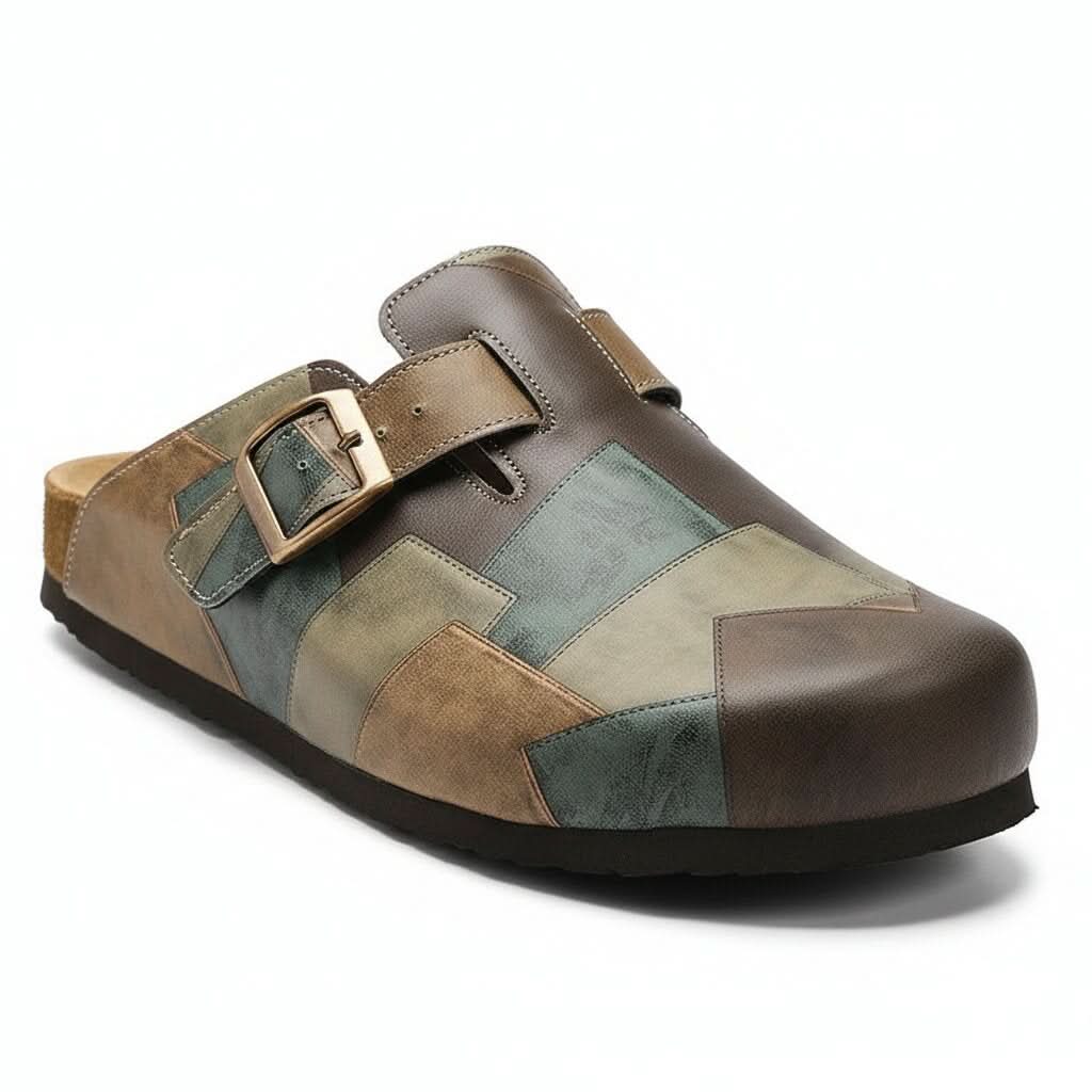 Bristol Patchwork Clogs