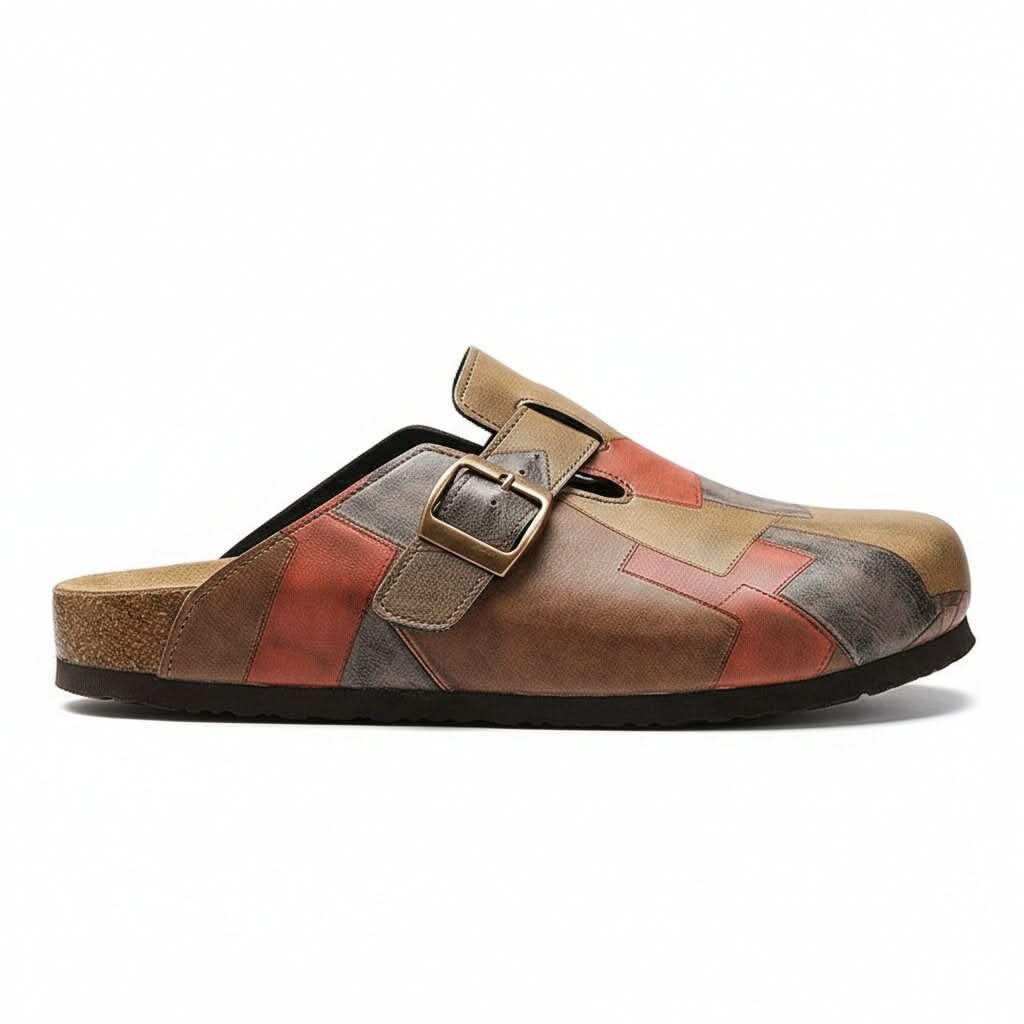 Bristol Patchwork Clogs