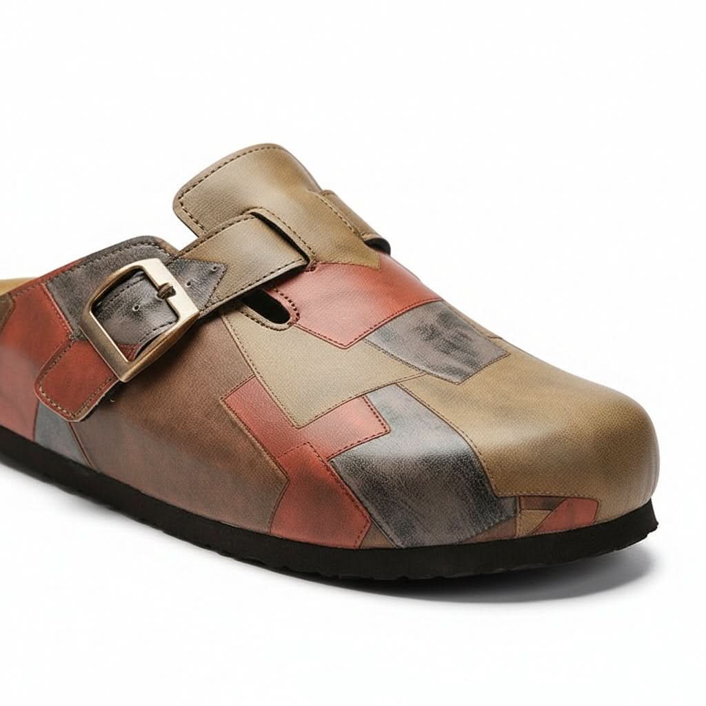Bristol Patchwork Clogs