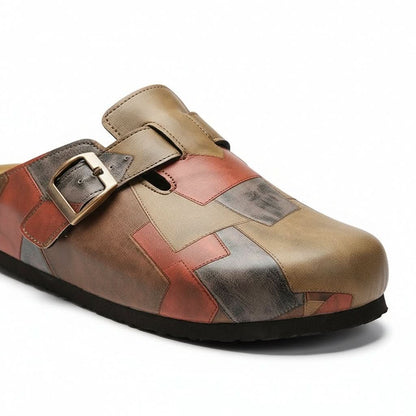 Bristol Patchwork Clogs