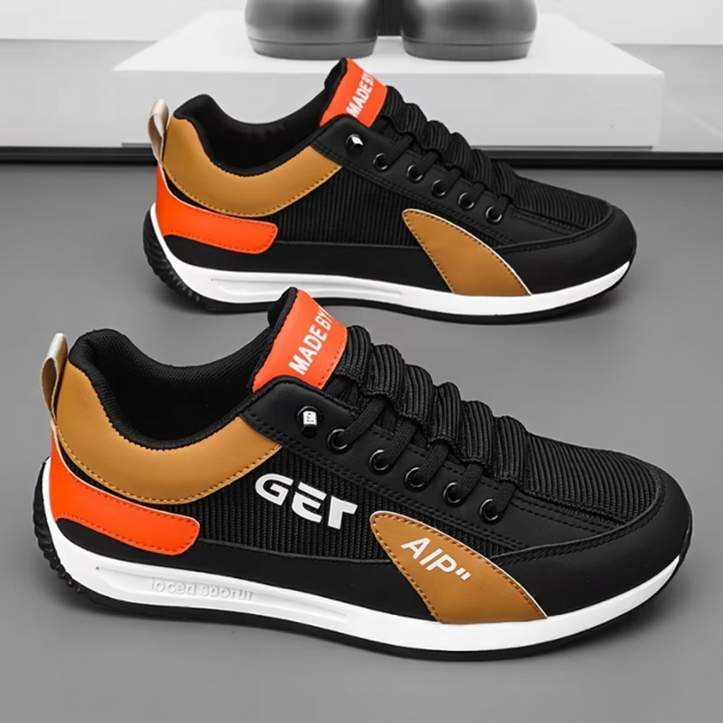 Brisworth Easy-Lace Walking Shoes - Black
