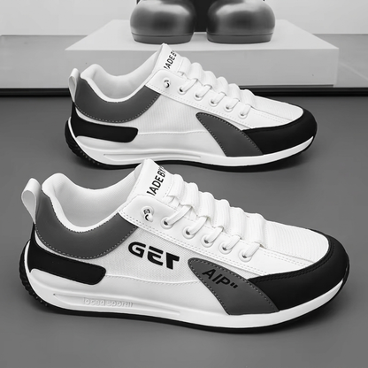 Brisworth Easy-Lace Walking Shoes - White