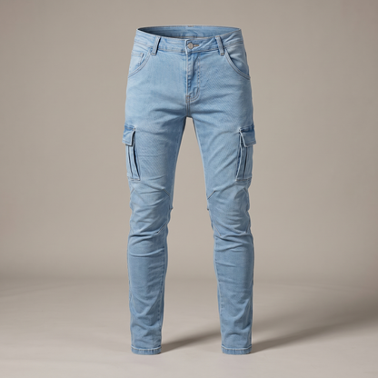 Brookline Utility Jeans - Blue