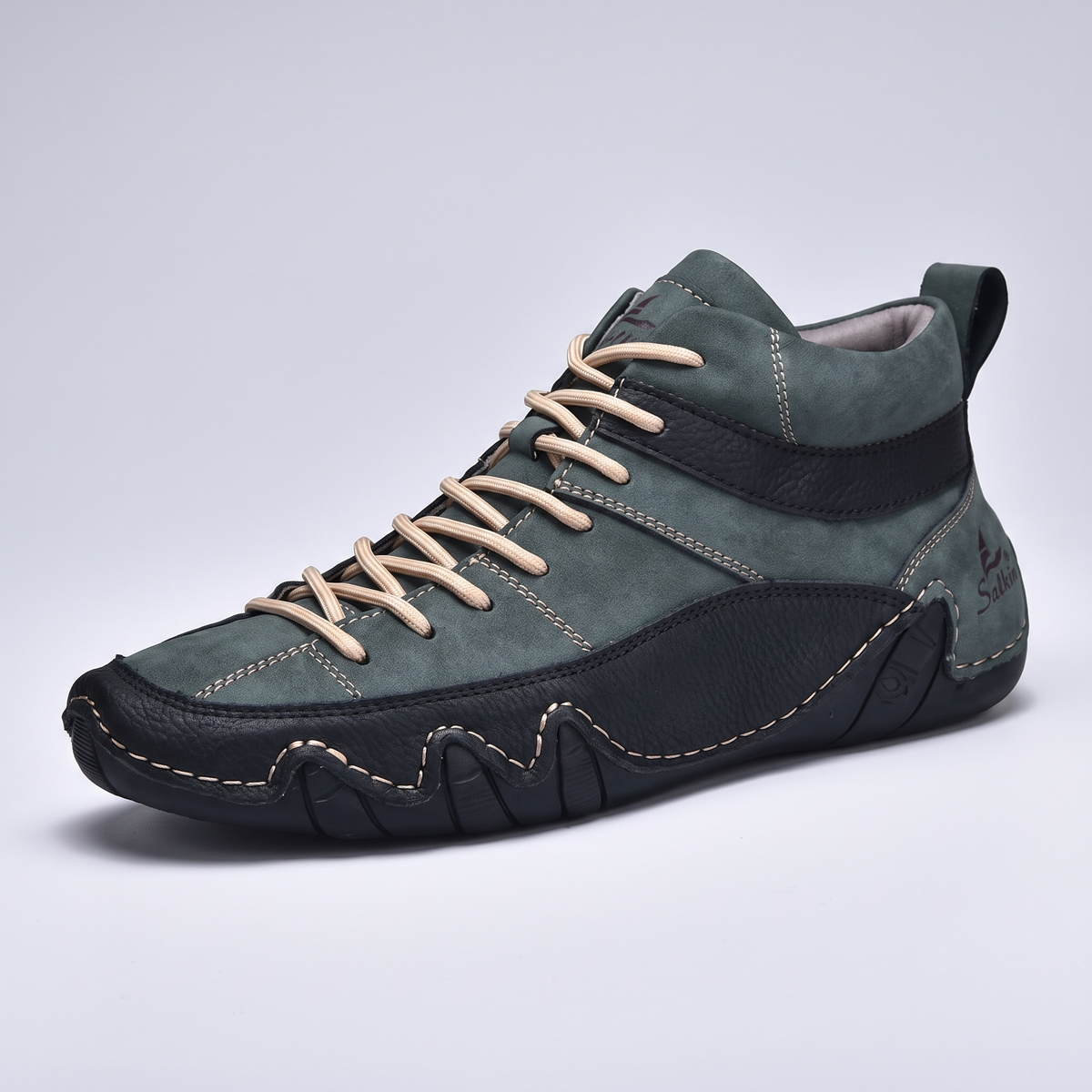 Calder Oxfords - Forest Green