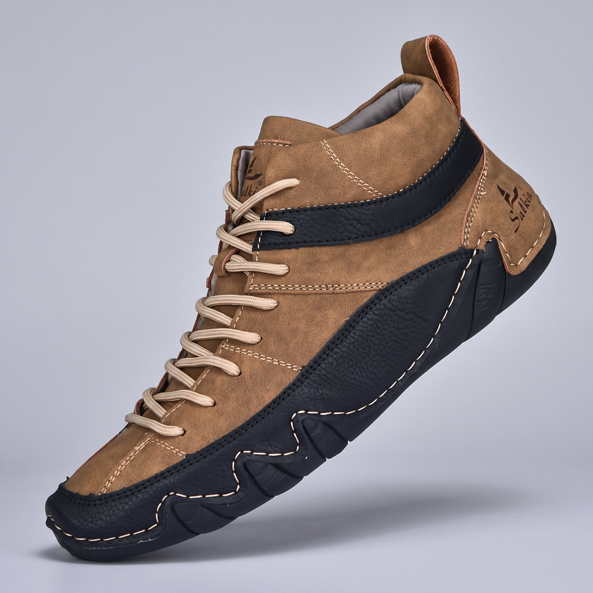 Calder Oxfords - Sandstorm Brown