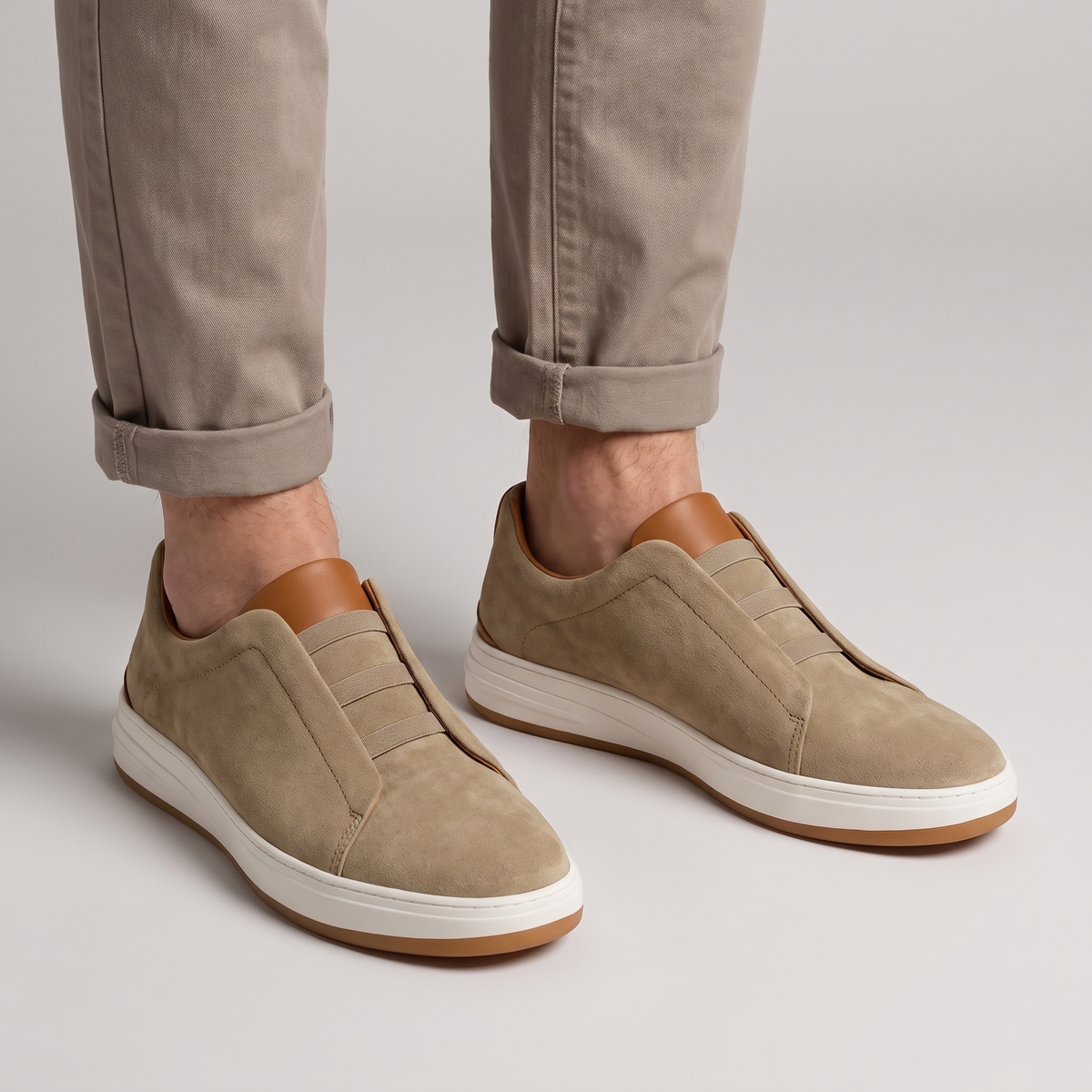 Calder Suede-Look Sneakers
