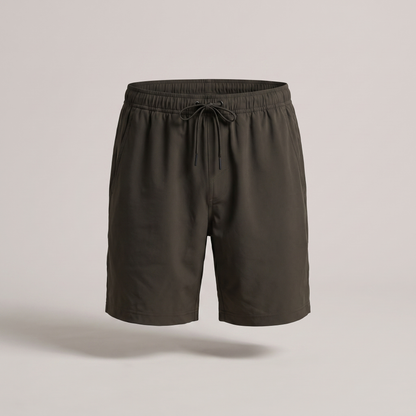 Calderham Everyday Performance Shorts - Dark Olive