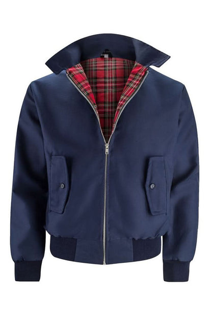 Caldwell Stone Utility Jacket - Navy Blue