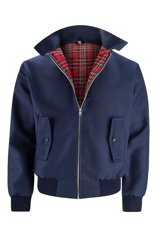Caldwell Stone Utility Jacket - Navy Blue