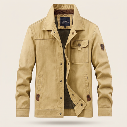 Caldwell Utility Jacket - Dune Khaki