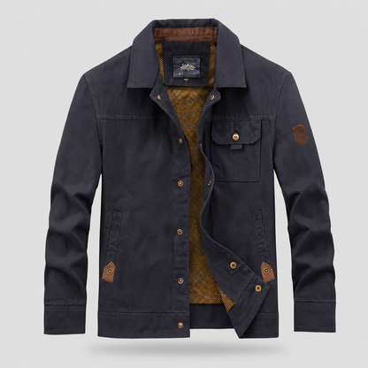 Caldwell Utility Jacket - Navy Blue