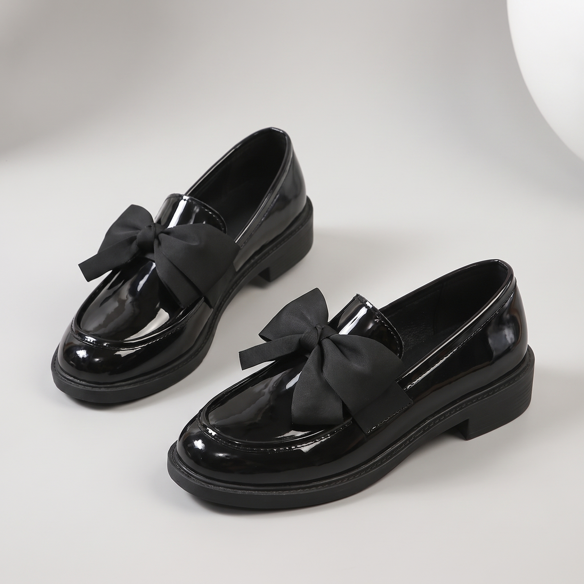 Caleya Shoes - Glossy Black