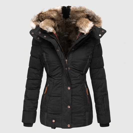 Calindra Cozy Coat - Black